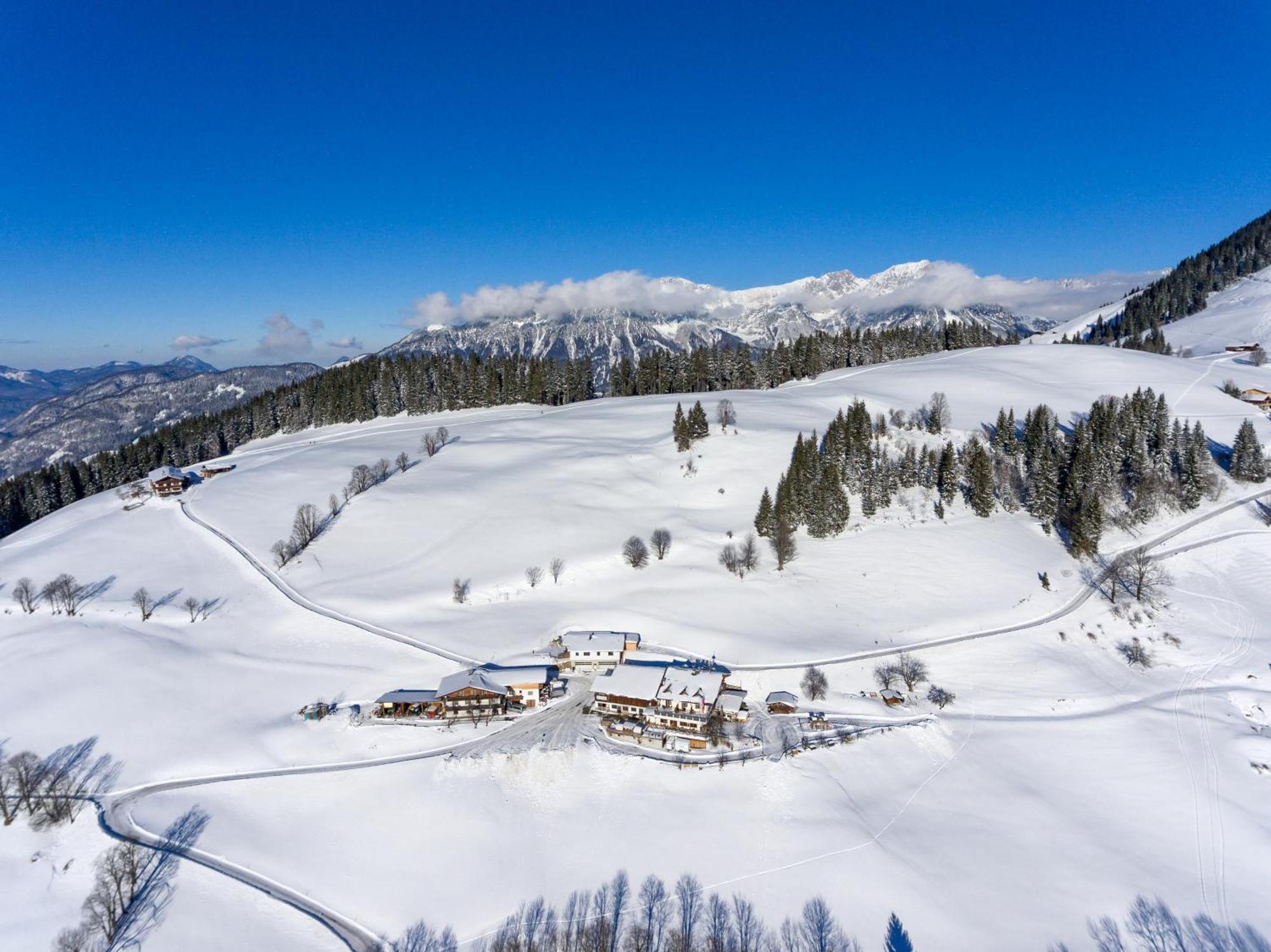 Alpengasthof Gruberhof Soll Luaran gambar