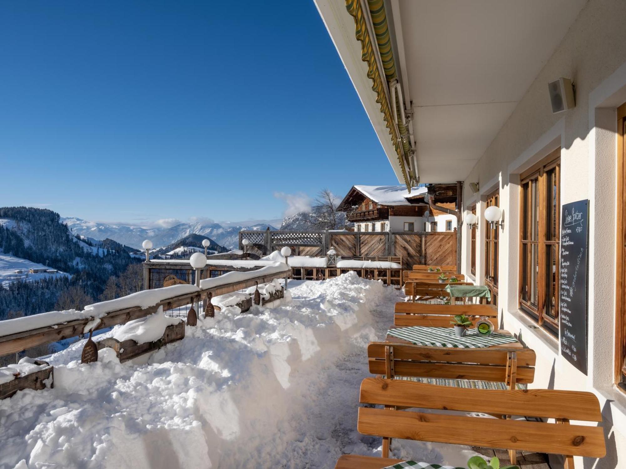 Alpengasthof Gruberhof Soll Luaran gambar